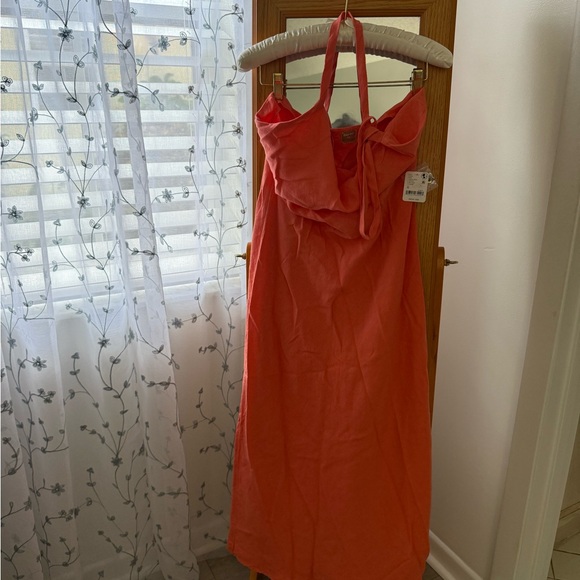 Free People Coral Backless Dress - Picture 6 of 6